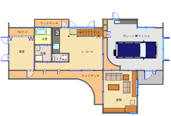 1階平面図