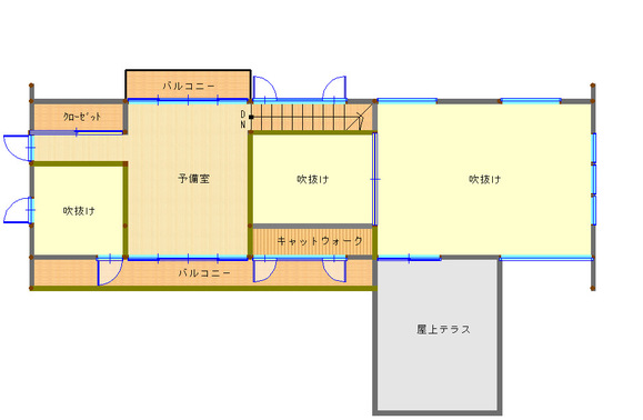 2階平面図