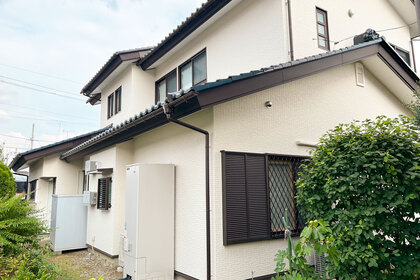 ２階と１階西面及び北面の外壁